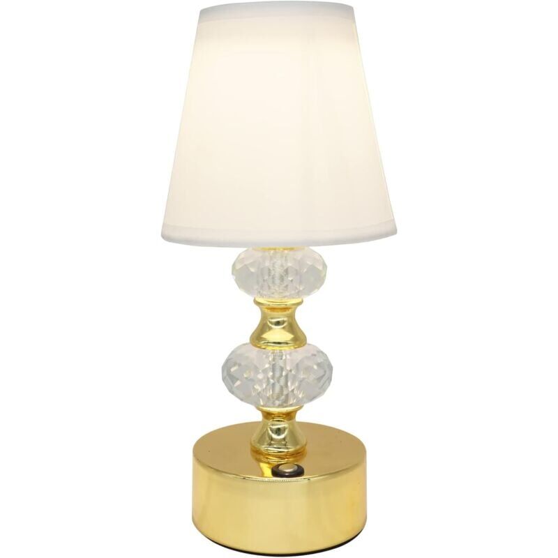 foto del prodotto lampada da comodino, lampada da comodino touch dimmerabile da 3 w, 3000 k 6000 k, batteria da 2000 mah, base con tappetino antiscivolo, paralume in