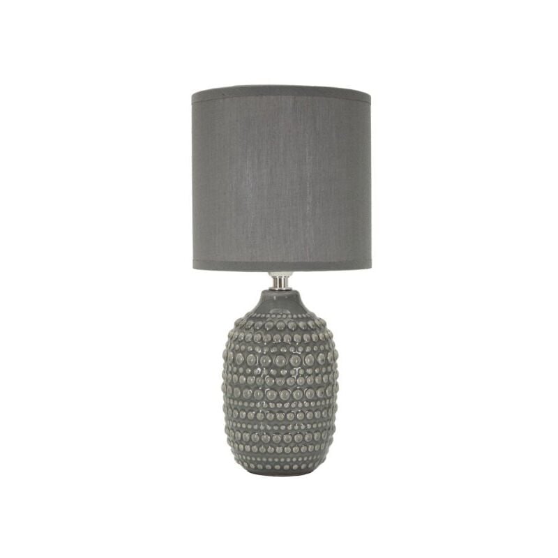foto del prodotto lampada da comodino points grigia cm 15x30,5