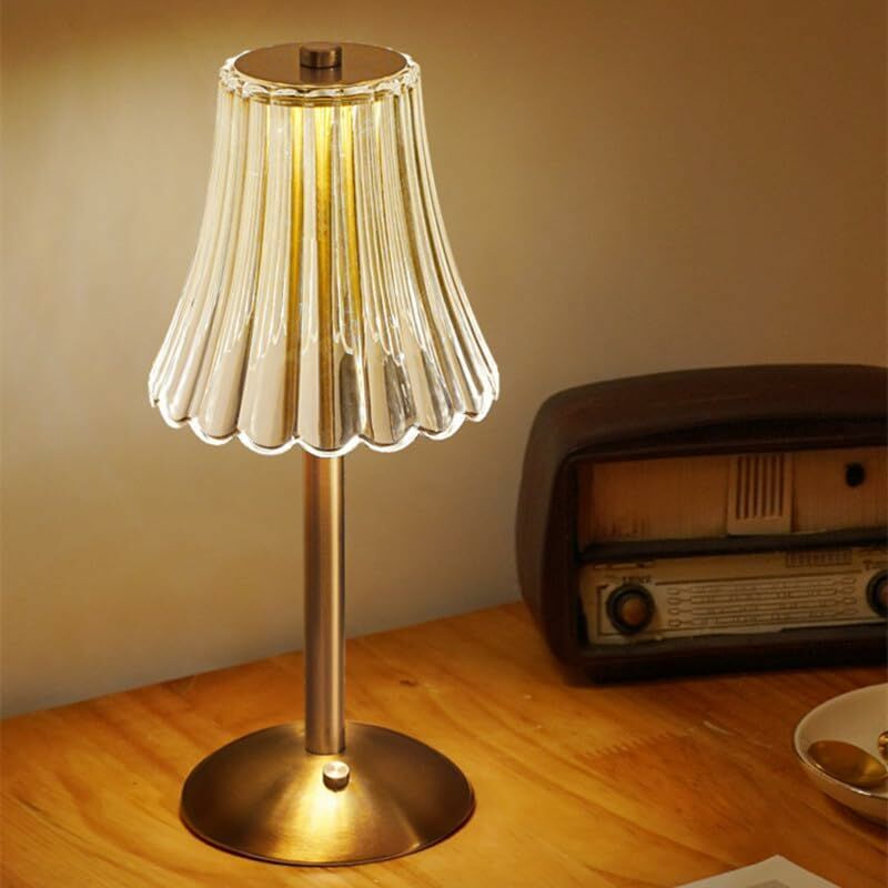 foto del prodotto lampada da comodino ricaricabile portatile lampada da tavolo dimmerabile 3000k 4000k 6000k per camera da letto, soggiorno, ufficio goeco