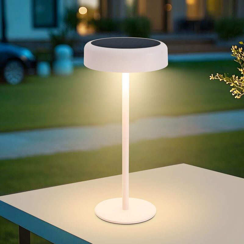 foto del prodotto lampada da comodino solare gbly con batteria lampada da tavolo a led wireless, ricaricabile da 3600 mah, touch dimmerabile, lampada bianca con