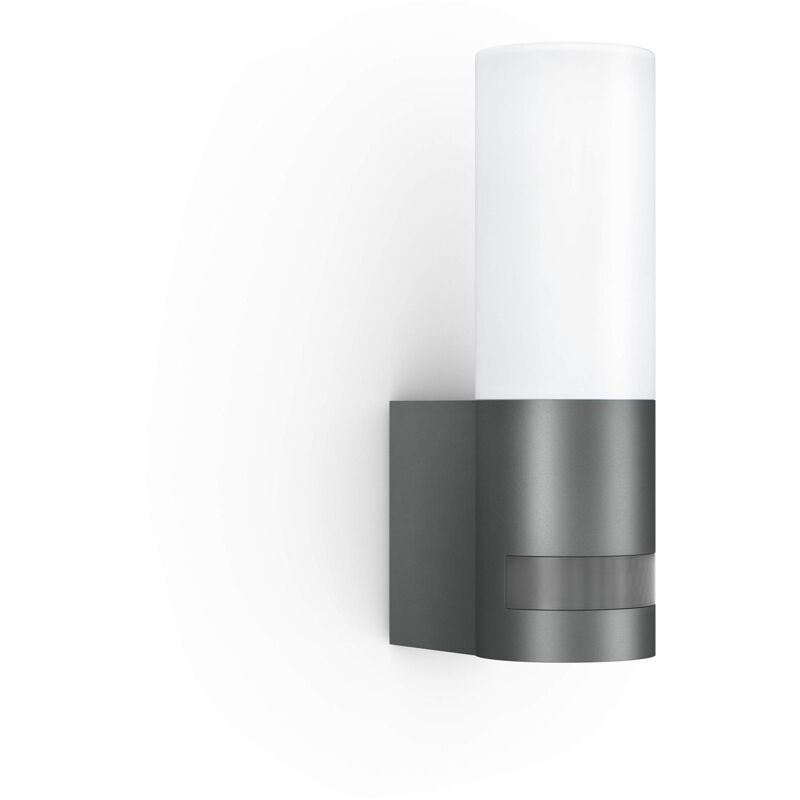 foto del prodotto lampada da esterni l 605 s, sensore di movimento a 180 con portata di 10 m, 11,3 w, 729 lm, alluminio, antracite steinel
