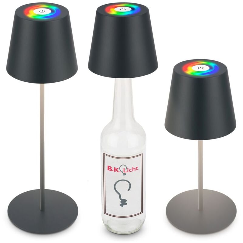 foto del prodotto lampada da esterno a led a batteria, sensore, nera, led 4w