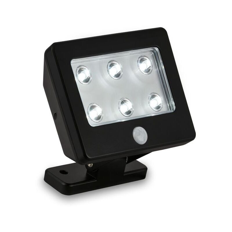 foto del prodotto lampada da esterno a led con rilevatore di movimento, luce da esterno inclinabile ip54, applique da esterno a led impermeabile, applique da esterno a