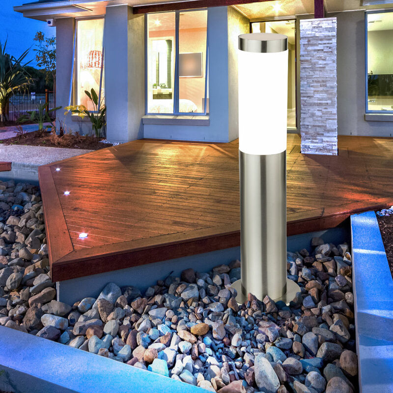 foto del prodotto lampada da esterno a led da 9,5 watt con supporto per illuminazione in acciaio inossidabile ip44 luce