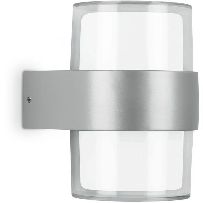 foto del prodotto lampada da esterno a led ip44, lampada da esterno a led, 4000k bianco neutro, color argento, 130x95x105 mm lxwxh telefunken