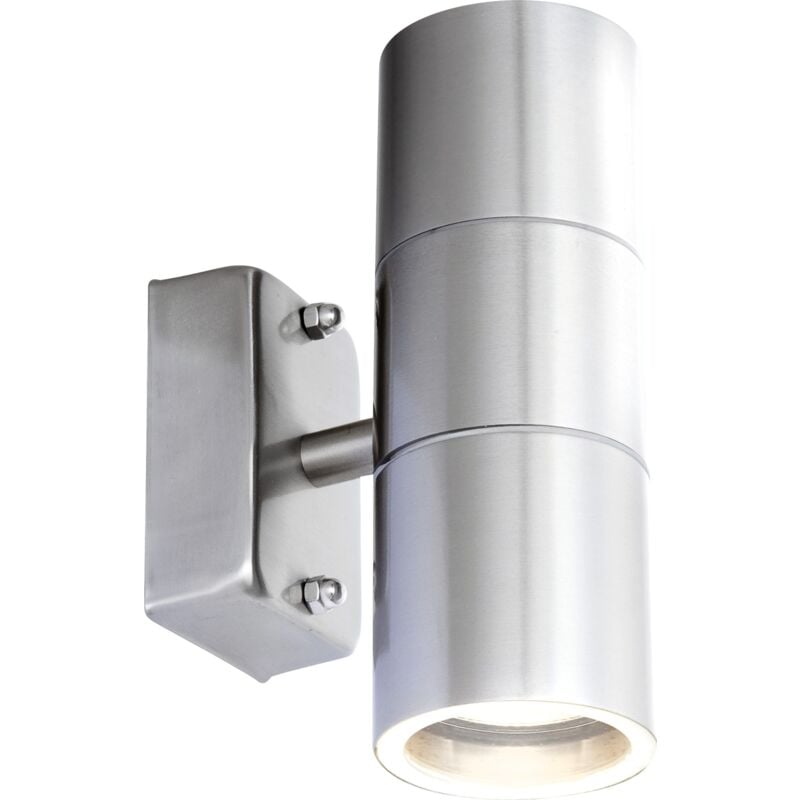 foto del prodotto lampada da esterno acciaio inossidabile, 2 x led gu10