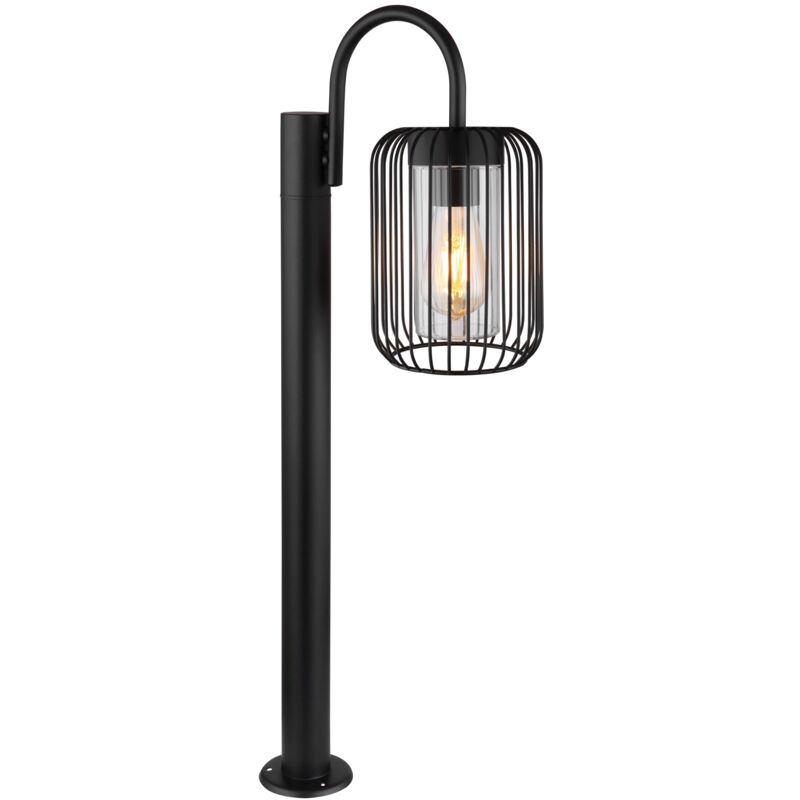 foto del prodotto lampada da esterno acciaio inossidabile nero opaco 1 x e27