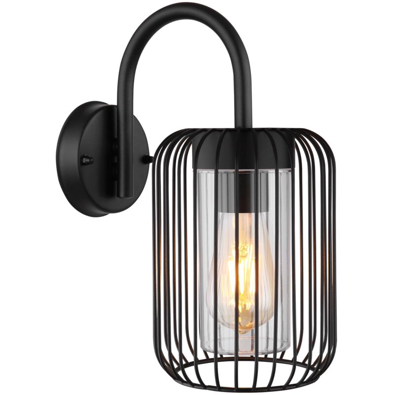 foto del prodotto lampada da esterno acciaio inossidabile nero opaco 1 x e27