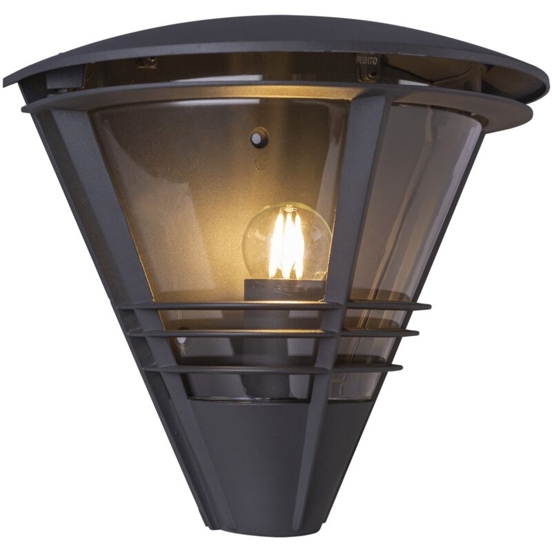 foto del prodotto lampada da esterno alluminio antracite, 1 x e27