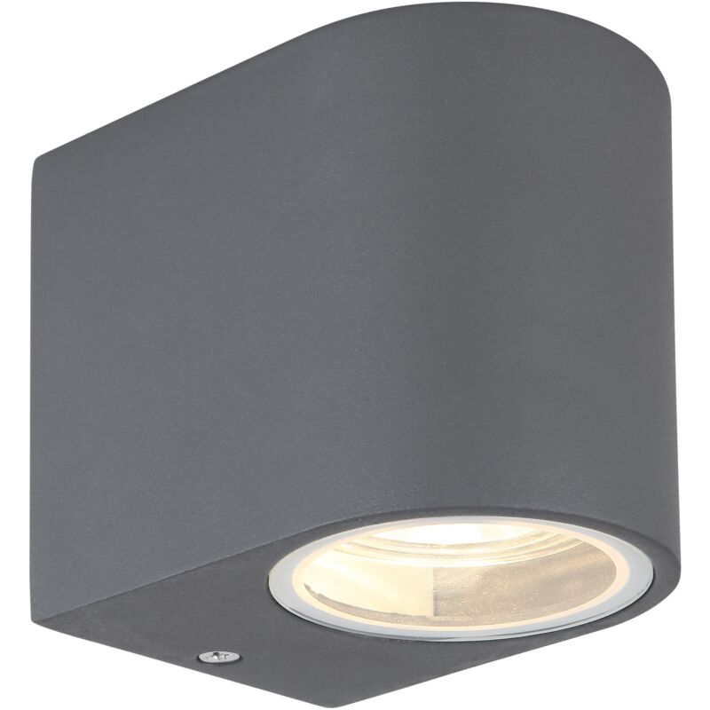 foto del prodotto lampada da esterno alluminio pressofuso antracite 1 x gu10