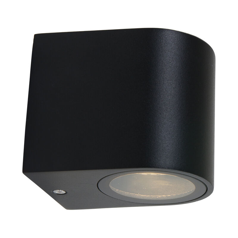 foto del prodotto lampada da esterno buitenlampen nero vetro steinhauer
