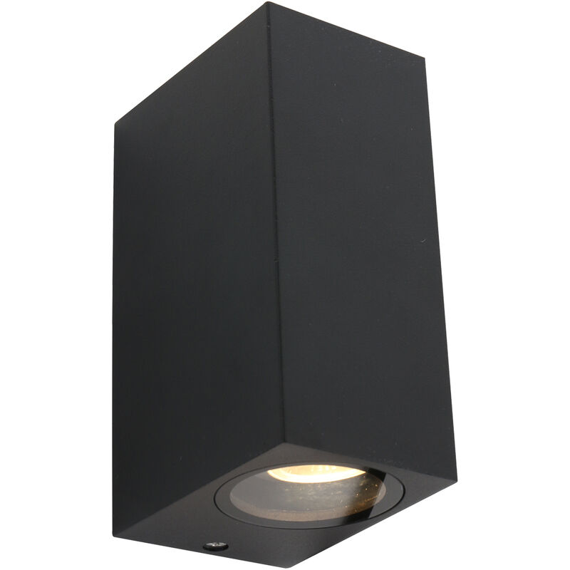 foto del prodotto lampada da esterno buitenlampen nero vetro steinhauer