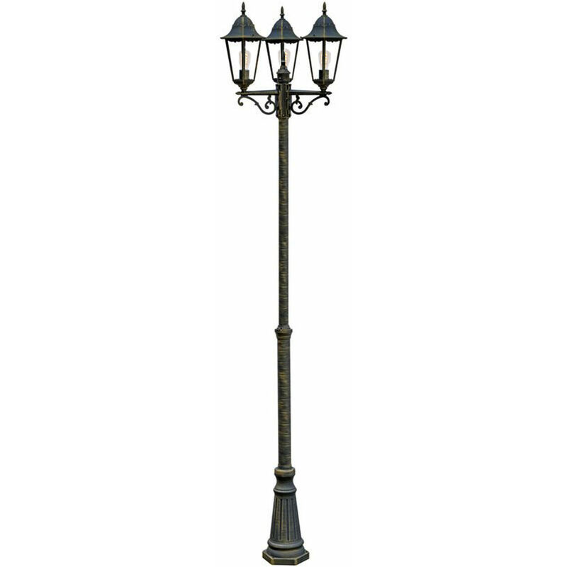 foto del prodotto lampada da esterno candelabri lampada da terra lanterna telecomando in un set che include lampadine led rgb