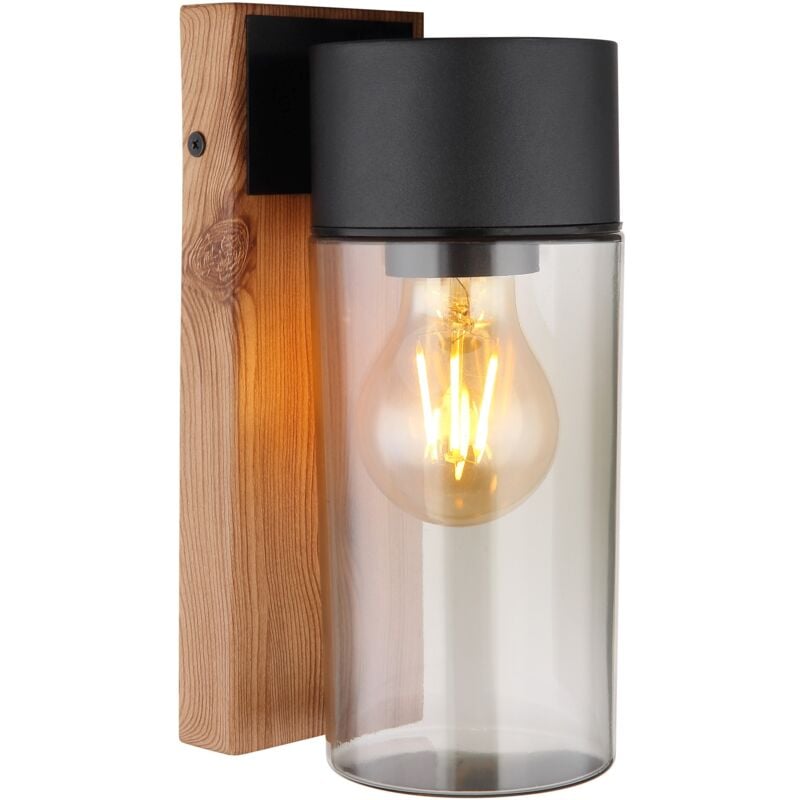 foto del prodotto lampada da esterno etsi legno 1 x e27