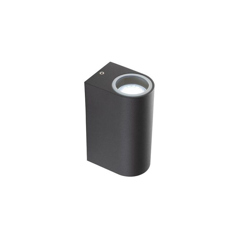 foto del prodotto lampada da esterno mod. bobo applique 2 luci gu10 grafite 170 16 sovil