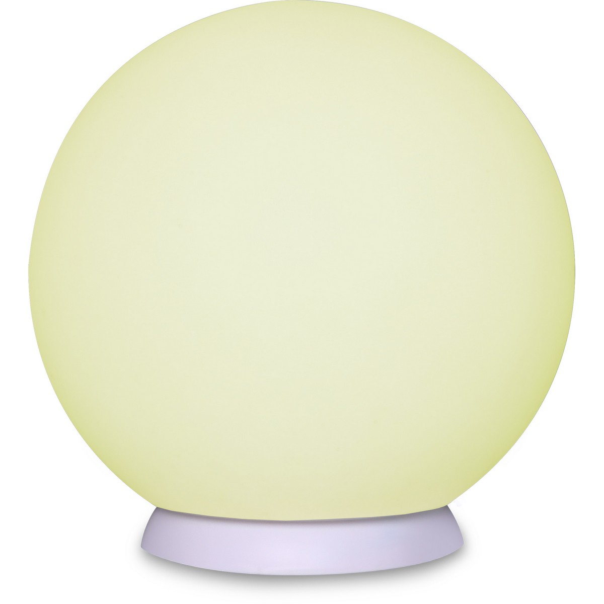 foto del prodotto lampada da esterno ricaricabile lucilla, bianco, plastica, 30x30x30 cm, majestic