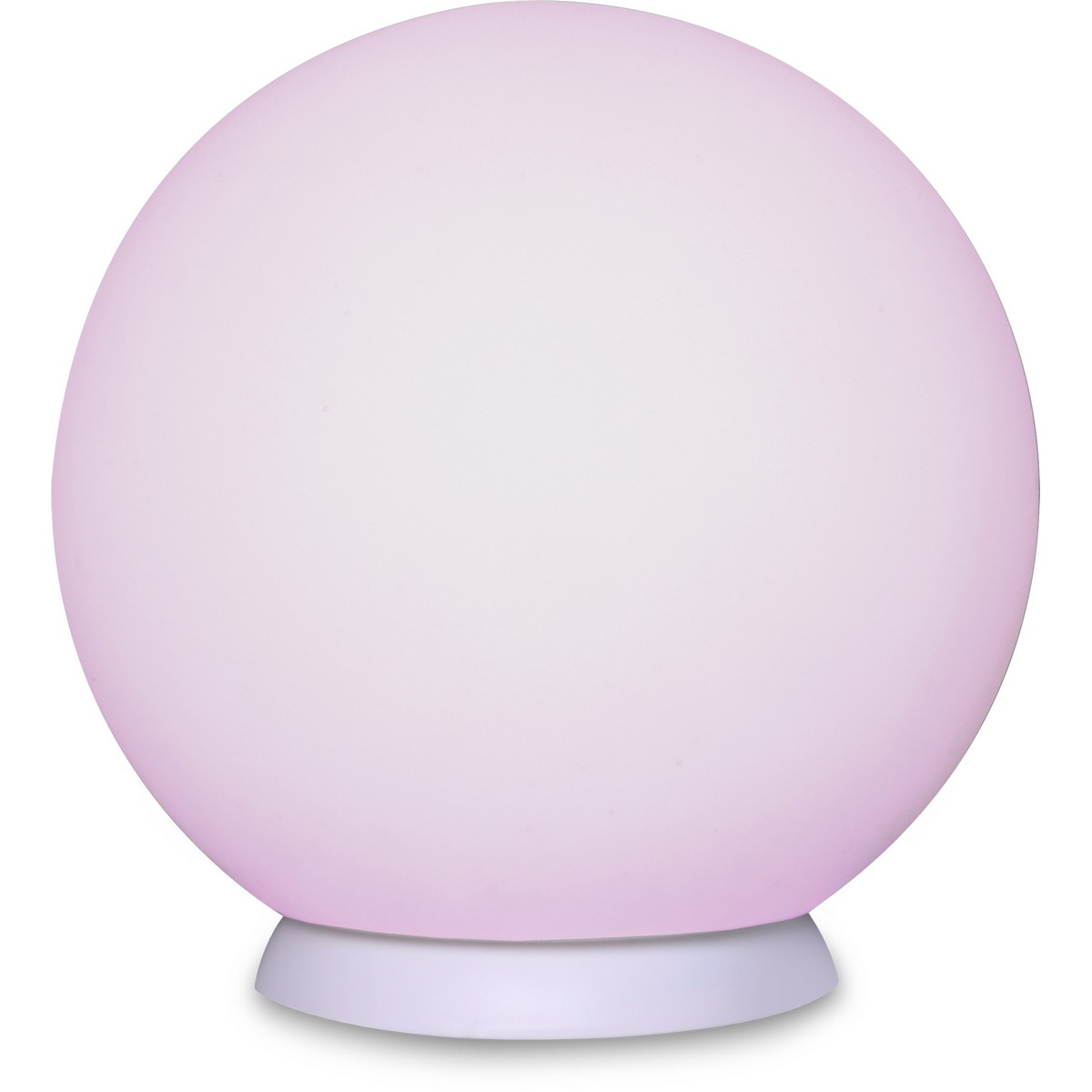 foto del prodotto lampada da esterno ricaricabile lucilla, bianco, plastica, 35x35x35 cm, majestic