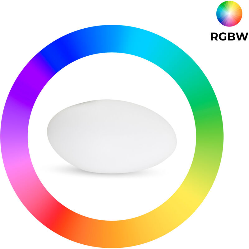 foto del prodotto lampada da esterno stone rgbw 1w 28 ricaricabile