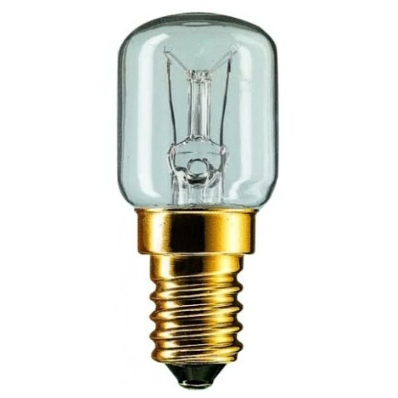 foto del prodotto lampada da frigorifero 15w e14 230 240v t25 57mmx25mm philips