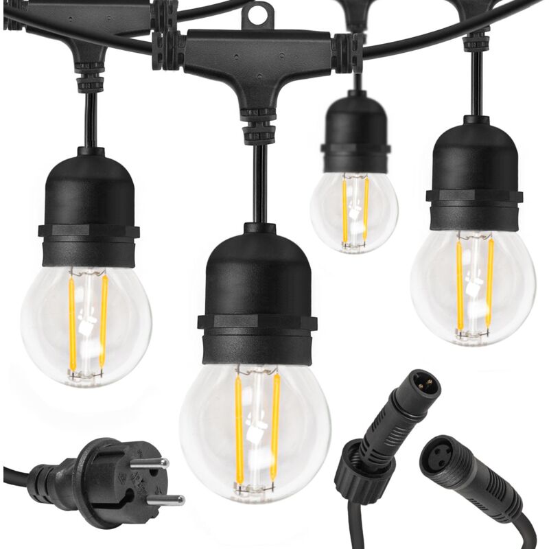foto del prodotto lampada da giardino nera woj 14342