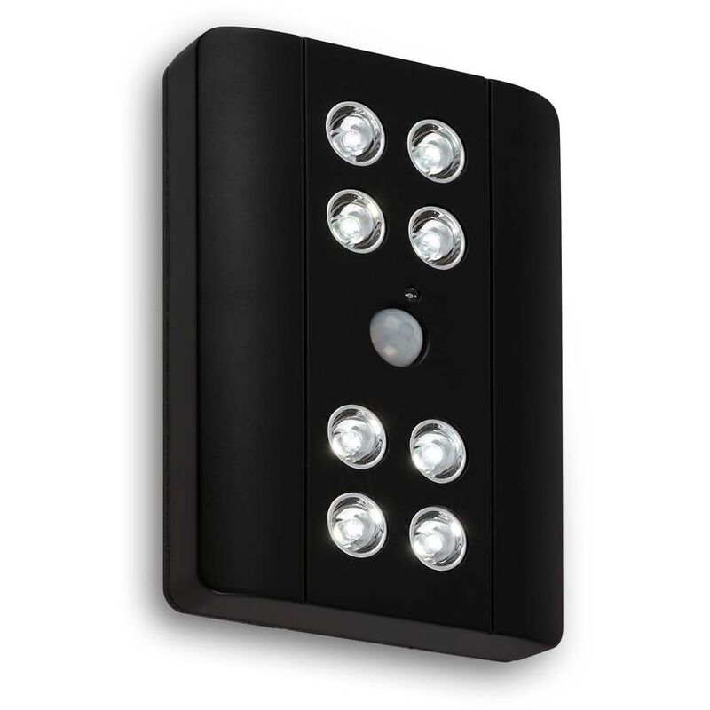 foto del prodotto lampada da incasso a led lampada da incasso sensore di movimento sensore di luce 8xled briloner