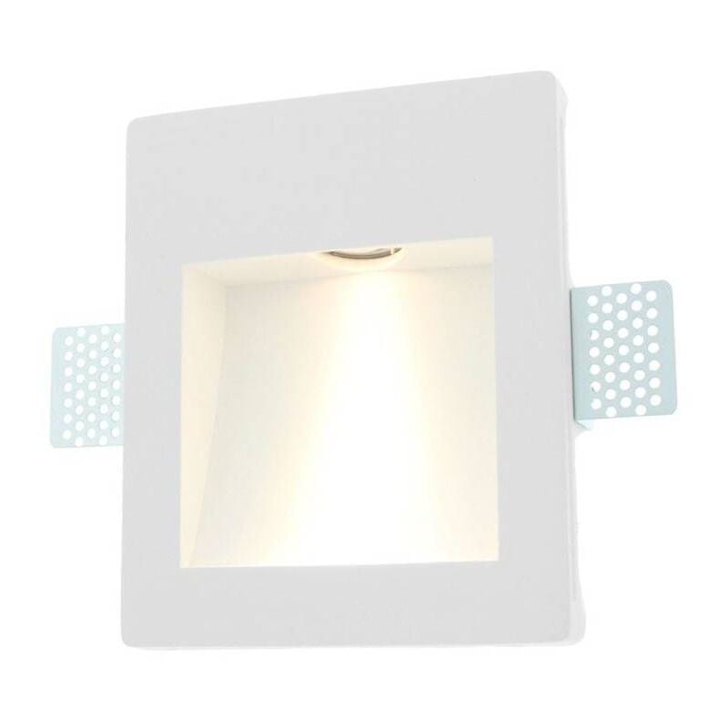 foto del prodotto lampada da incasso a parete in gesso mur 1w trimless