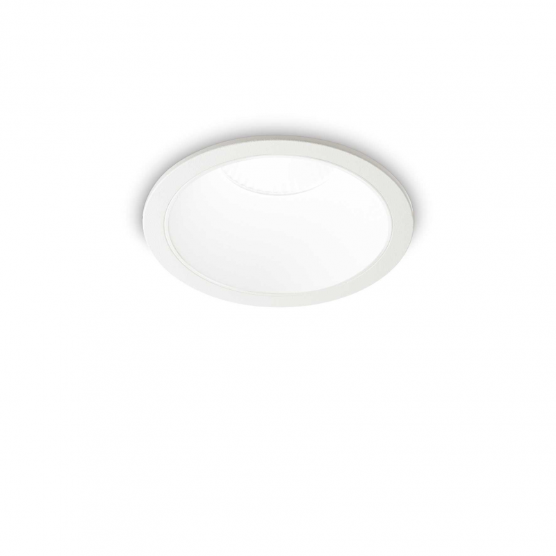 foto del prodotto lampada da incasso game trim round 11w 3000k wh wh ip65 ideal-lux
