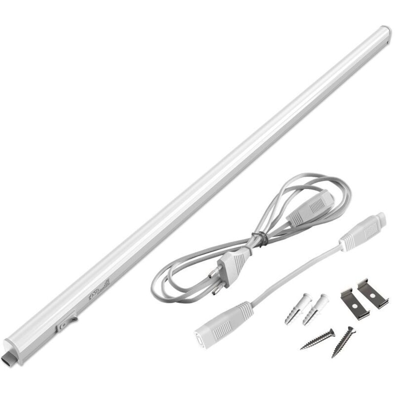 foto del prodotto lampada da incasso led brilo ner leuchten took, 10 w, 1100 lm, ip20, bianco, plastica, 87,3 x 2,2 x 3 cm