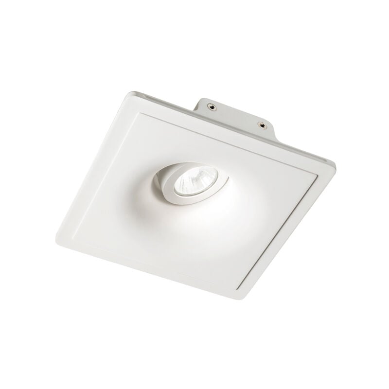 foto del prodotto lampada da incasso moderna zephyr gesso bianco 1 luce gu10 d20