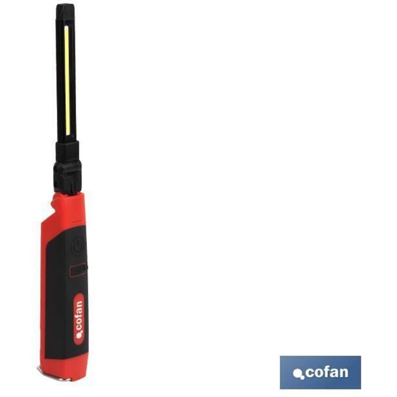 foto del prodotto lampada da ispezione pieghevole 5 w cob led 6500 k usb