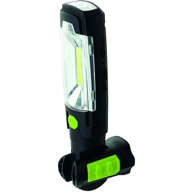 foto del prodotto lampada da lavoro 3w, ricaricabile 300 lumen lampade di ispezione, lampade portatile con base magnetica, per campeggio, auto, garage luceco
