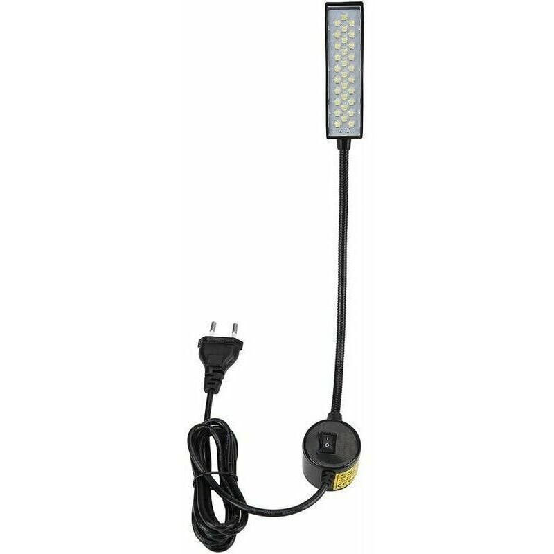 foto del prodotto lampada da lavoro a collo d oca flessibile a led per macchina da cucire industriale, luce da lavoro a led per abbigliamento, illuminazione per