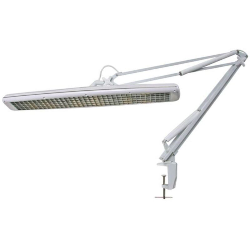 foto del prodotto lampada da lavoro da scrivania 3 x 14 w bianco