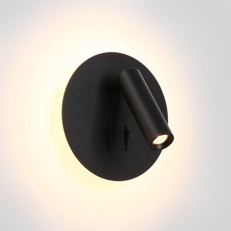 foto del prodotto lampada da lettura quart doppia funzione 3w 6w