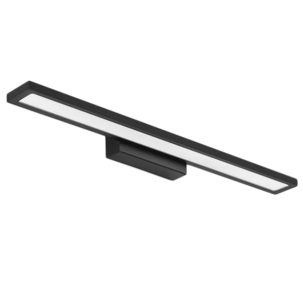 foto del prodotto lampada da muro da bagno led sopra specchio 40cm app839-1w flat black