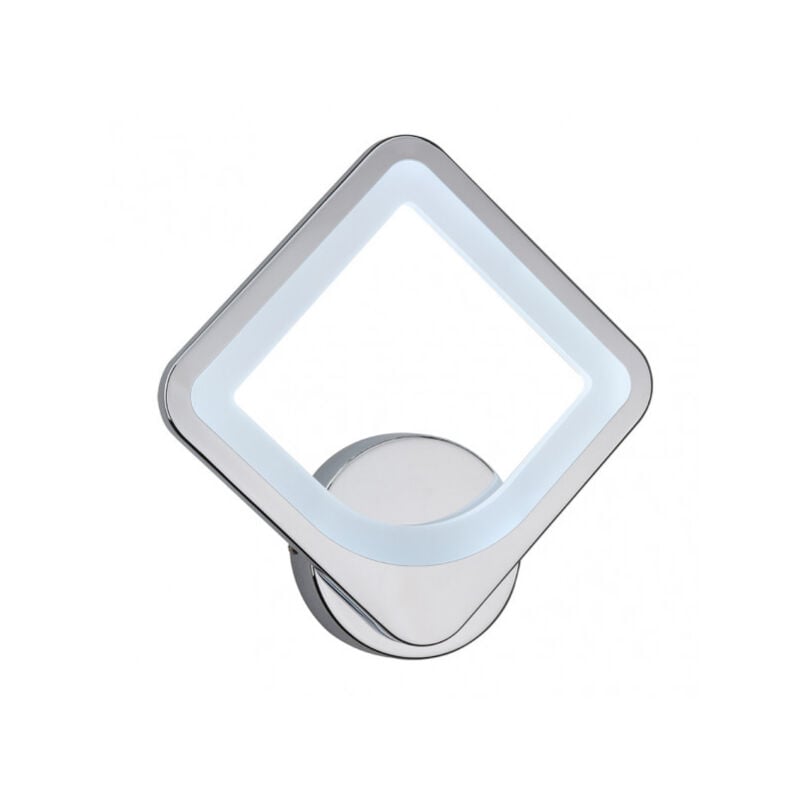 foto del prodotto lampada da parete 10w 4000k cromo elara 5x22x23cm 1300lm brand fabrilamp