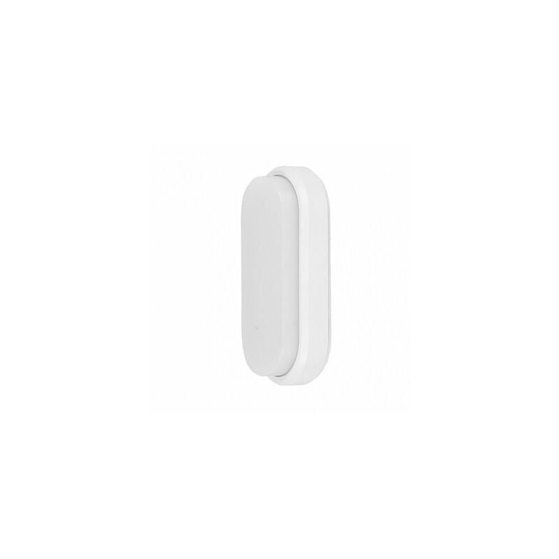 foto del prodotto lampada da parete 12w 6400k yucatan ovale ip65 white 19,8x9,8x5,5 1140 lm