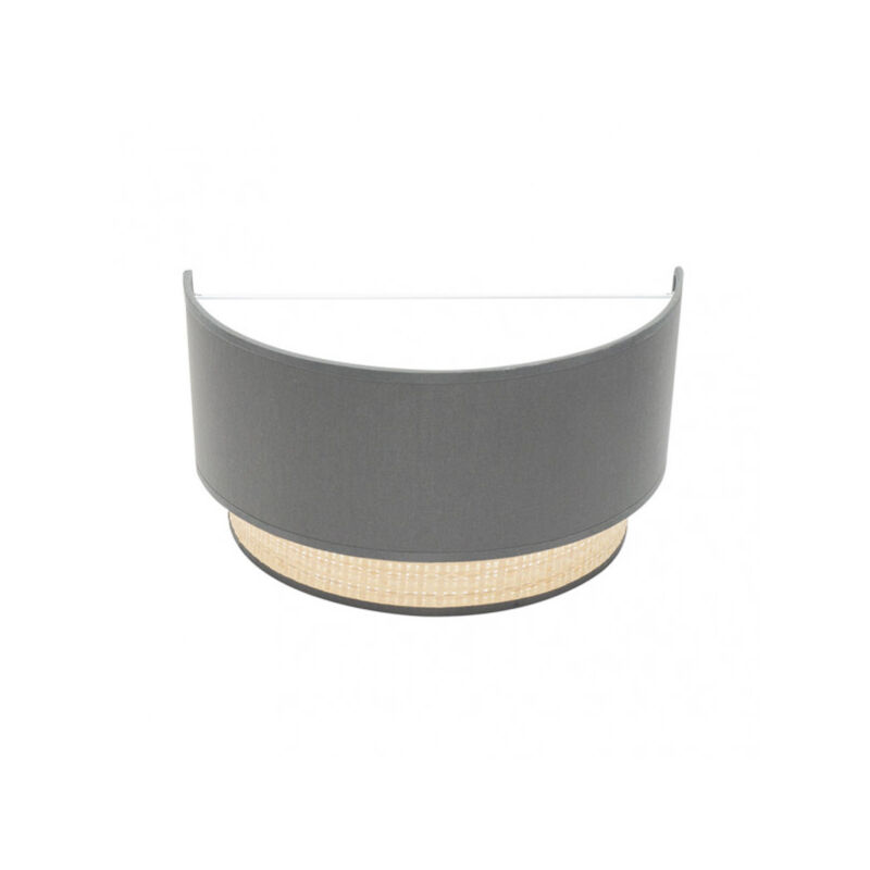 foto del prodotto lampada da parete a 1 luce kandy in grigio fabrilampfabrilamp