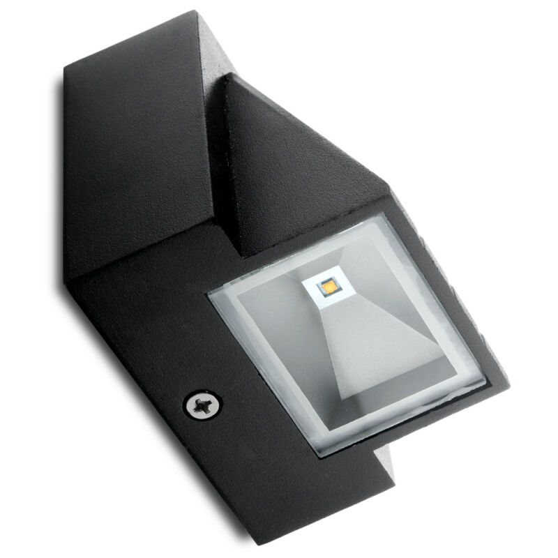 foto del prodotto lampada da parete a led 3w 184lm 3000 k aaliyah ip65 cree 50.000h lsgu101aw ww 