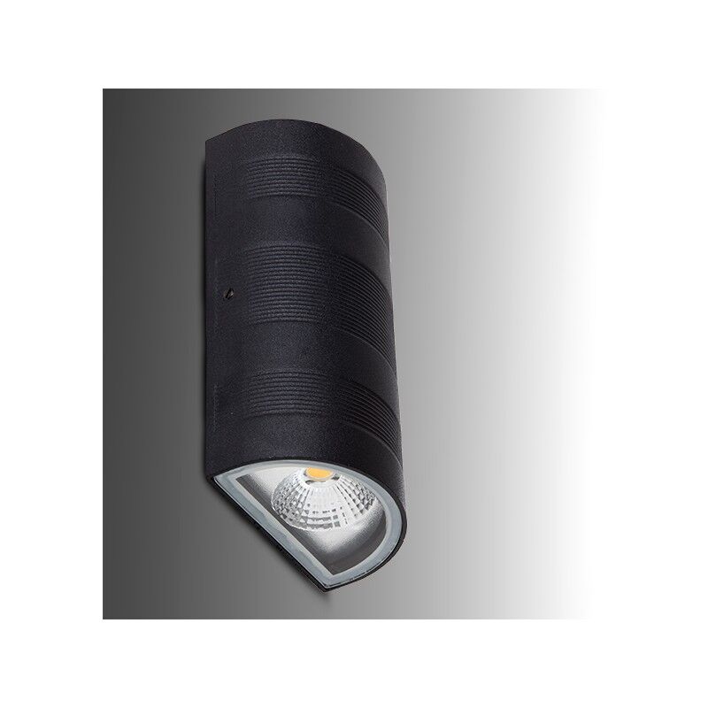 foto del prodotto lampada da parete a led 6w 432lm 3000 k lily ip54 40.000h mdw07 2 ww 