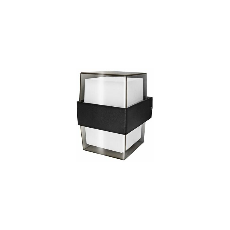 foto del prodotto lampada da parete a led di lusso per esterni ip54 quadrata matel 10w fredda