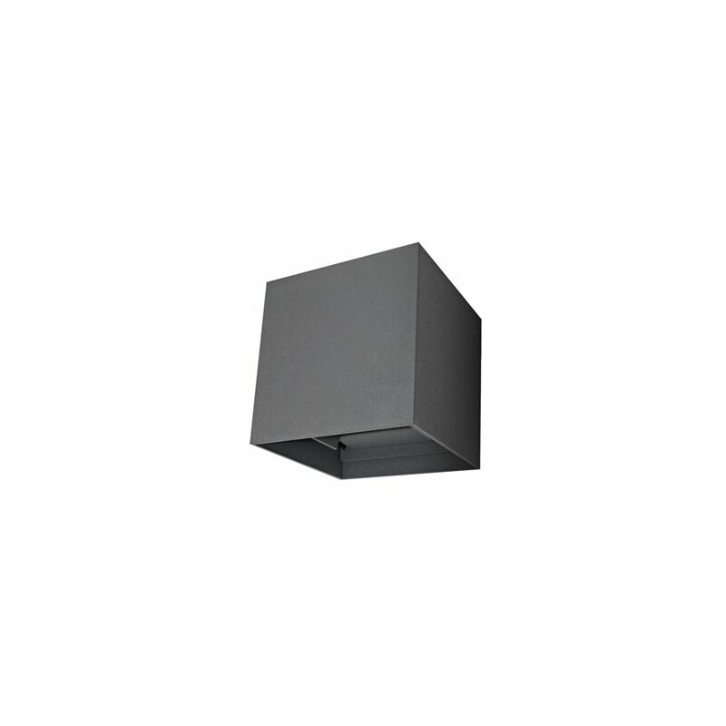 foto del prodotto lampada da parete a led di lusso per esterno ip54 matel cube 6w neutro