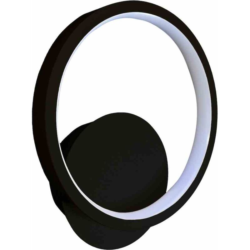 foto del prodotto lampada da parete a led hoop black 7w