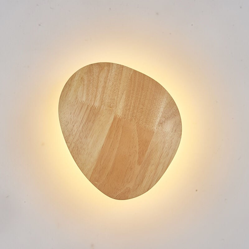 foto del prodotto lampada da parete a led in legno, luce che protegge gli occhi, moderna lampada da parete per interni, per soggiorno, camera da letto, sala da pranzo,
