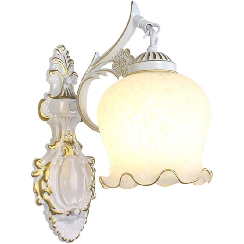 foto del prodotto lampada da parete a led, lampada da comodino per camera da letto, lampada da parete industriale per la lettura in cucina, la testa della lampada pu 