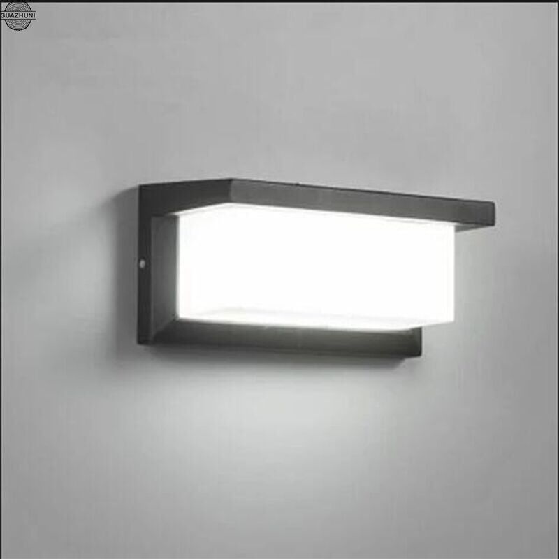 foto del prodotto lampada da parete a led per esterni 1200 lumen lampada decorativa ip65 impermeabile per cortile giardino terrazza patio corridoio bianco freddo