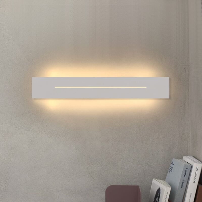 foto del prodotto lampada da parete a led per interni 30cm lampada da parete moderna per corridoio lampada per soggiorno lampada per scale bianco caldo lampada