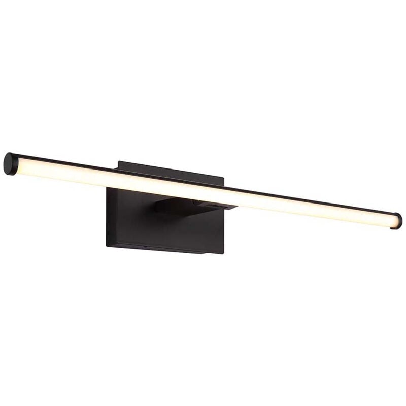 foto del prodotto lampada da parete a led ricaricabile usb interruttore a distanza lampada da immagine orientabile nera, attacco magnetico, 3,5w 200lm bianco caldo, l