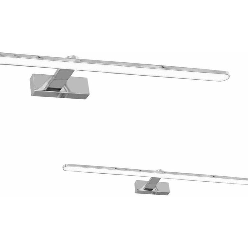 foto del prodotto lampada da parete a led splash chrome 100cm 21w