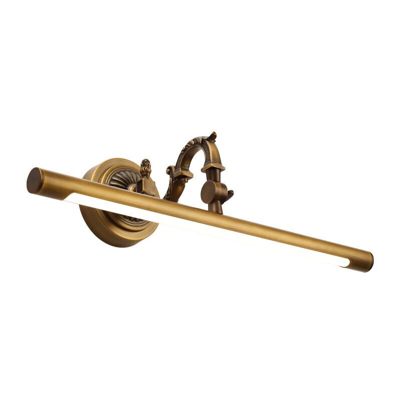 foto del prodotto lampada da parete a led vintage per specchio da bagno, illuminazione per bagno, ottone, ip44, impermeabile, per tavolo da toeletta, luci per specchio